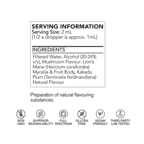 Lions Mane Mushroom Extract